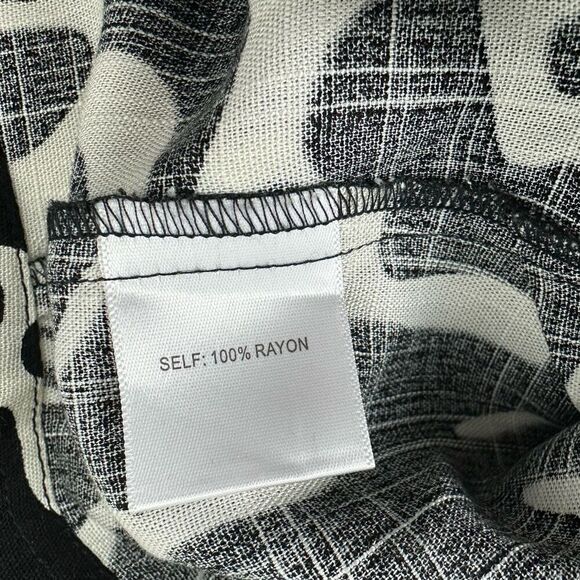 Rose & Olive Black Cream 2 Piece Set size Large - Picture 8 of 9